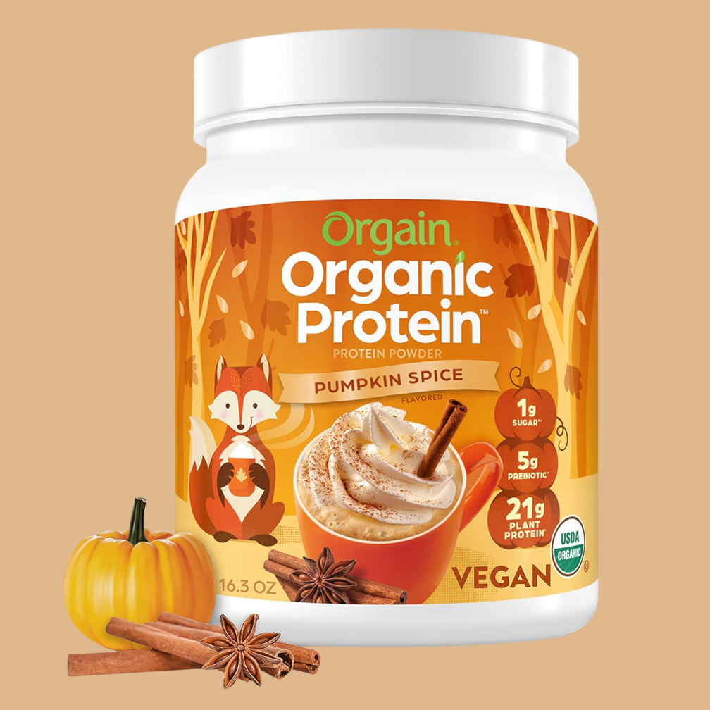 Orgain Organic Vegan Pumpkin Spice Protein Powder